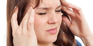 Headache Woman. (Photo by: Media for Medical/UIG via Getty Images)