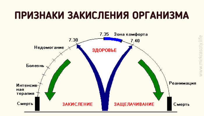 4 тревожных признака, что ваш организм закислен (и как с этим бороться)
